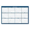 Recycled Poster Style Reversible/Erasable Yearly Wall Calendar, 66 x 33, White/Blue/Gray Sheets, 12-Month (Jan to Dec): 2026 - 3 of 3