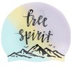 Sporti Free Spirit Silicone Swim Cap - 2 of 2
