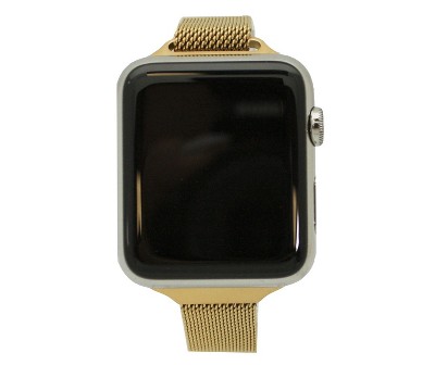Olivia Pratt Solid Skinny Mesh Apple Watch Band