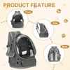 Unique Bargains Pet Portable Travel Backpack for Small Dog with Transparent Cover - 4 of 4