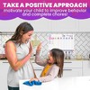 QUOKKA Magnetic Behavior Chore Chart for Kids - Responsibility Chart - Reward Visual Schedule Chart - Multiple Kids | Boys | Girls - 4 of 4