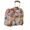 Lily Bloom Trop Pineapple 15 Inch Wheeled Cabin Tote with 2 Wheels - 2 of 4