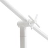 66" Serena Matte White Floor Lamp with Jute Shade - Globe Electric: Adjustable, ETL Listed - 3 of 4