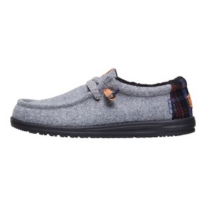 Hey Dude Wally Cozy Plaid - Comfortable Slip on Shoes - 1 of 4