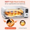 Beelicous Pro 19QT 8-in-1 Digital Air Fryer Convection Toaster Pizza Oven Countertop, 550°F Flavor-Lock, Flip-Up Design, Fits 13" Pizza, 40+ Recipes - 3 of 4