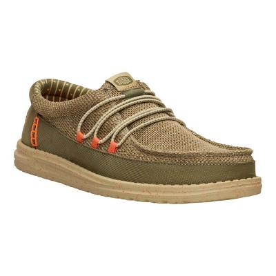 HEYDUDE Men Wally Guard Stretch Sox , Burnt Olive/Multi, 7 — фото 5