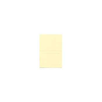 Jam Paper Flat Note Cards - 4 1/4 x 5 1/2 - Ivory Panel - 100/Pack