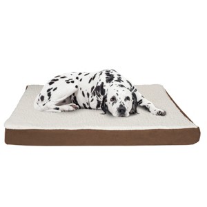 Pet Adobe Memory Foam Orthopedic Dog Bed - Extra Large 44", Brown - 1 of 4