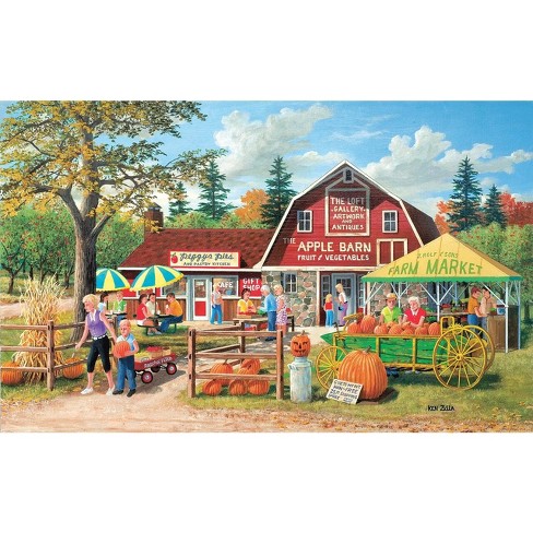 Sunsout Harvest Market 300 pc   Jigsaw Puzzle 39974 - image 1 of 4