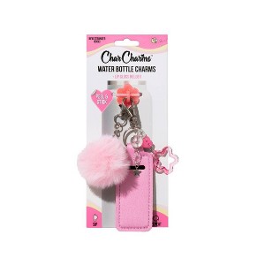 CharCharms Charm Bundle Lip Gloss Holder Solid Pastel Pink - 1 of 4