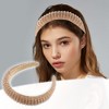 Unique Bargains Crystal Headband Rhinestone Hairband for Women 1.2 Inch Wide 1Pcs - 2 of 4