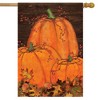 Briarwood Lane House Flag 40x28 For Outdoor Rustic Pumpkin Patch Fall For Fall House Flag - 2 of 4