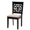 Baxton Studio Lena Modern Wood 5-Piece Dining Set - 3 of 4