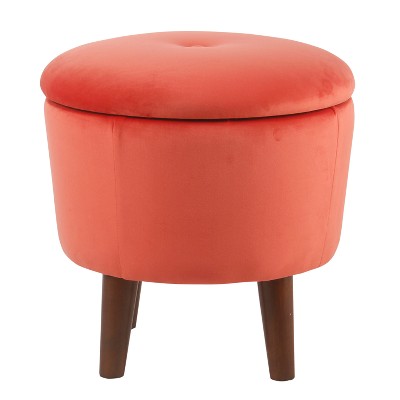 tufted storage ottoman target