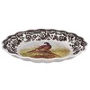 Spode Woodland Oval Fluted Porcelain Serving Dish - Pheasant Design, Wildlife Tableware for Family Dinners, Holiday Feasts, Appetizers, Desserts - 3 of 4