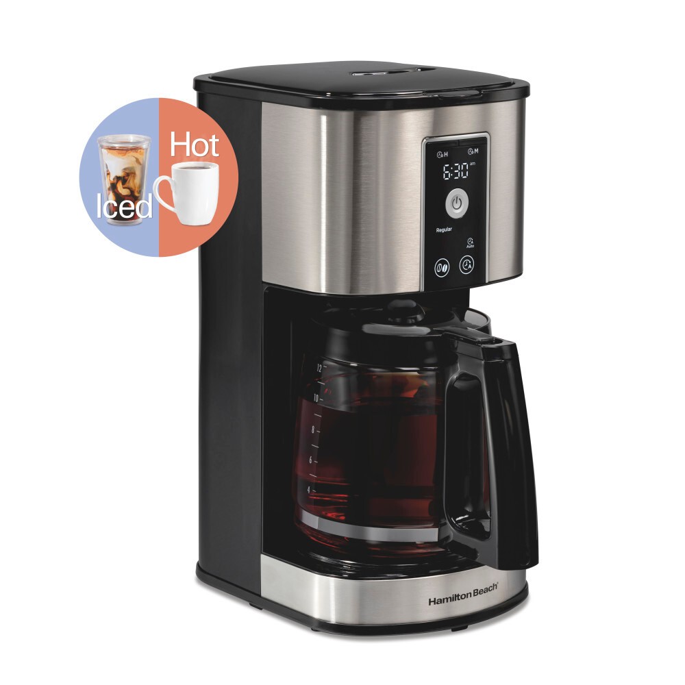 Hamilton Beach 12C Prog Hot & Iced Coffee Maker 49620