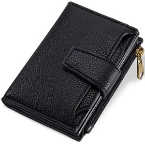 Narwey Small Wallet Women RFID Blocking Soft Leather Bifold