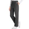 Collections Etc Comfortable Elastic Waist Cotton Drawstring Knit Pants - image 2 of 4