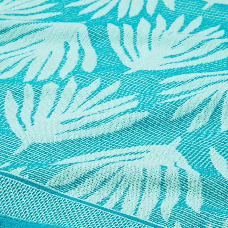 Striped Leaf Sand Resist Beach Towel Green - Sun Squad&#8482;, 5 of 6