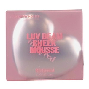 Lilybyred Luv Beam Cheek Mousse - #02 Cherry Mousse - Filtered finish, juicy flush—your cheeks just got a little sweeter - 1 of 4
