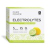 Dr. Mercola Pure Power Electrolytes, Lemon Lime, 8.5 oz (240 g), 30 Servings (30 Packets), 15 Calories and 0g Sugar Per Serving - 2 of 3