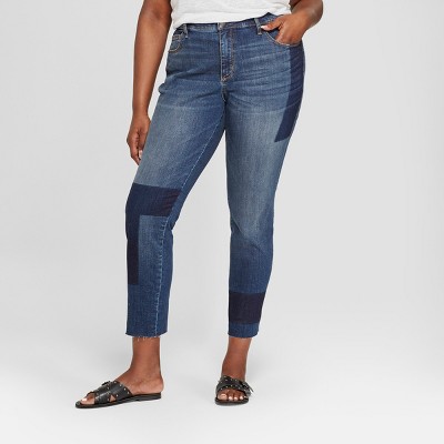 target plus size skinny jeans