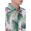 LA LEELA Men's Hawaiian Shirt Fashion Button Down Short Sleeves Holidays Aloha Party Casual Tops Summer Beaches Shirts for Men - 3 of 4