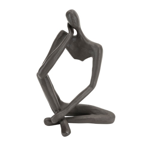 Danya B Modern Thinking Man Iron Sculpture : Target