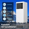 3-in-1 Portable Air Conditioner - 8,000 BTUs, Fan Function, LED Display, Remote Control, Timer, and Sleep Mode for Rooms Up to 350 Sq.Ft - 4 of 4