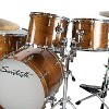 Sawtooth Hickory Series 20" Bass Drum, 4pc shell Pack, Natural Gloss - 2 of 4