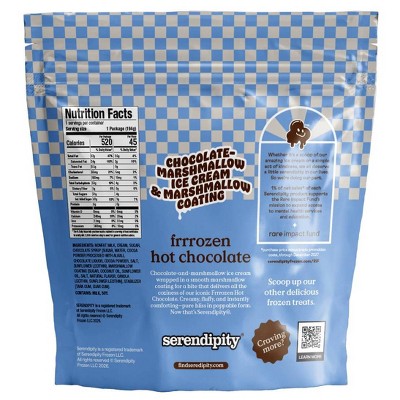 Serendipity Frozen Hot Chocolate Ice Cream Bites - 6.84 fl oz