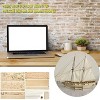 Wooden Ship Model Building Kits - 1/100 Scale DIY Hobby Wooden Ships Science Equipmen Assembly Model Boat Kits Sailing Boat Kit Decor Toy Gift - 2 of 4