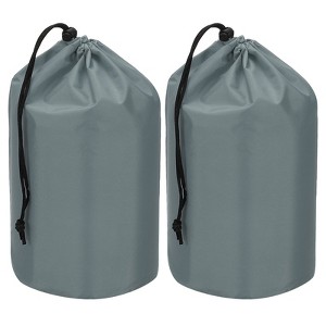 Unique Bargains Camping Hiking Travel Waterproof Portable Tent Sleeping Bag Stuff Sacks 2 Pcs - 1 of 4