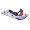 Disney Frozen Winter Cheer Lavender, Aqua, Green and White Anna, Elsa and Olaf Deluxe Easy Fold Toddler Nap Mat - 2 of 4