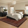 Washable Area Rugs Modern Bordered Floor Cover,Stain Resistant Easy Cleaning Throw Carpet - 3 of 4