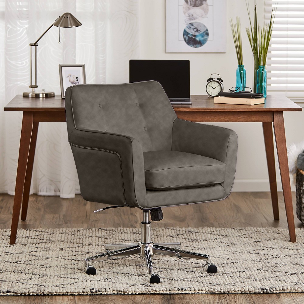 Style Ashland Home Office Chair Gathering Gray - Serta was $439.99 now $285.99 (35.0% off)