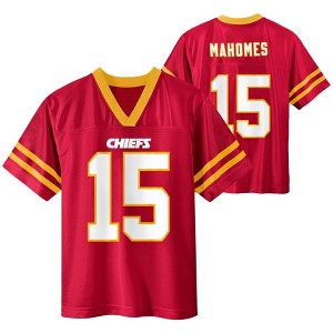 NFL Kansas City Chiefs Boys' Short Sleeve Patrick Mahomes Jersey - 1 of 3