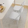 Nasitip Portable Folding Chair ,Metal Folding Chairs, Suitable for Dining Room, Living Room, Office, Camping - 3 of 4
