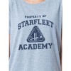 Star Trek Star Fleet Academy Women's 2 Piece Pajama Short Set Loungewear Grey - 4 of 4