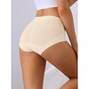 Allegra K Women's Mid-Waisted Full Coverage Classic Cotton Briefs - 2 of 4