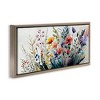 Stupell Industries Bold Floral Hues Blooming Nature Floating Frame Canvas Art - 2 of 4