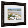 Trademark Fine Art - Beata Czyzowska Young About Boats Matted Framed Art - 3 of 4