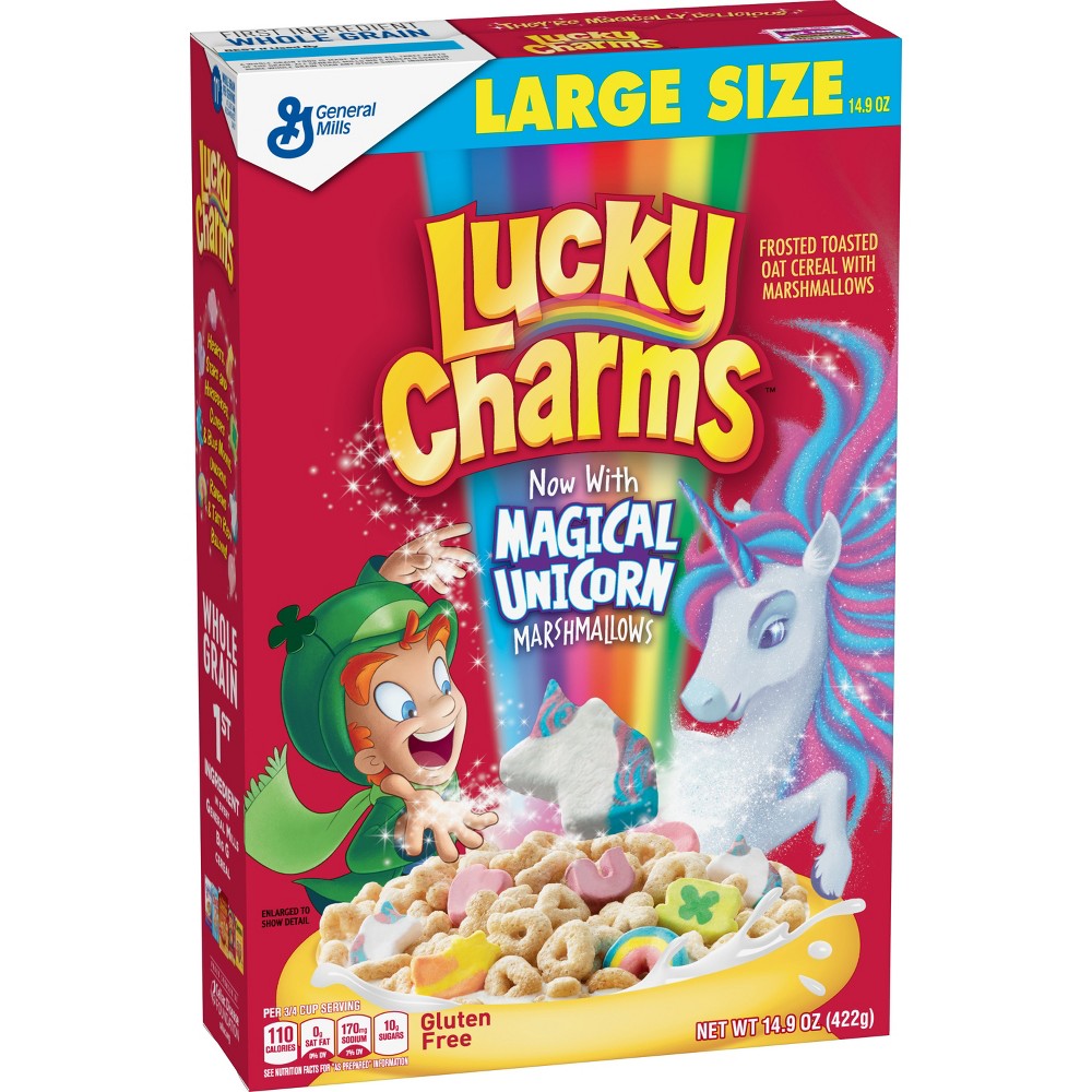 UPC 016000124998 product image for Lucky Charms Original Breakfast Cereal - 16oz - General Mills | upcitemdb.com