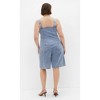 Women's Plus Size Abbie Denim Top - light wash | CITY CHIC - 4 of 4
