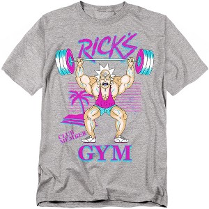 Men's Rick And Morty Ricks Gym T-Shirt - 1 of 4