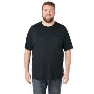 KingSize Shrink-Less Lightweight Pocket Crewneck T-Shirt - 1 of 4