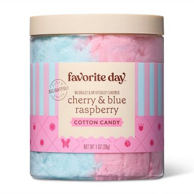 Cherry and Blue Raspberry Cotton Candy - 1oz - Favorite Day™