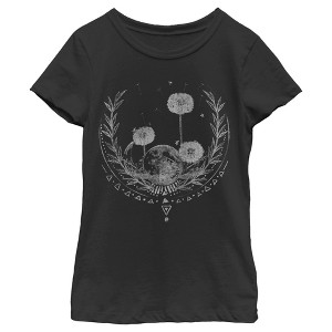 Girl's Lost Gods Dandelion Moon Wish T-Shirt - 1 of 4