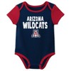 NCAA Arizona Wildcats Infant Boys' 3pk Bodysuit - image 4 of 4