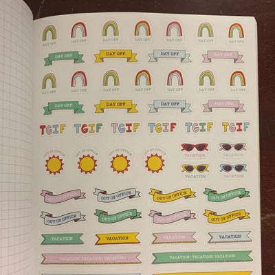 So. Many. Planner Stickers. Book